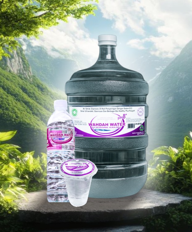 Hisana-dan-Wahdah-Water-resmi-bekerjasama